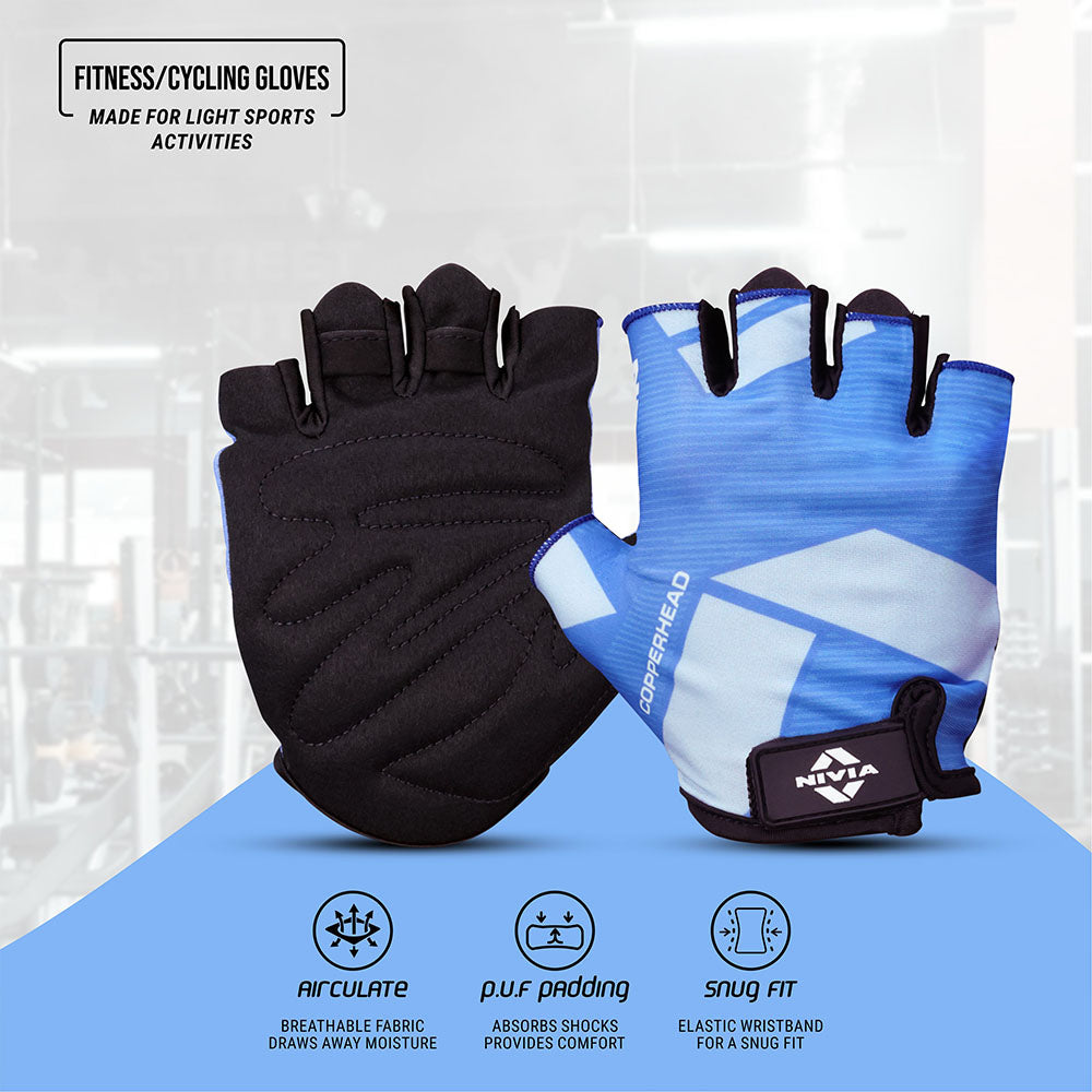 Nivia Copperhead 2.0 Fitness Gloves