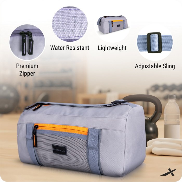Vector X Tone UP Workout Bag for Sports, Unisex Sports Carry Bag, Adjustable Shoulder Gym Bag and Weekend Travel Bag
