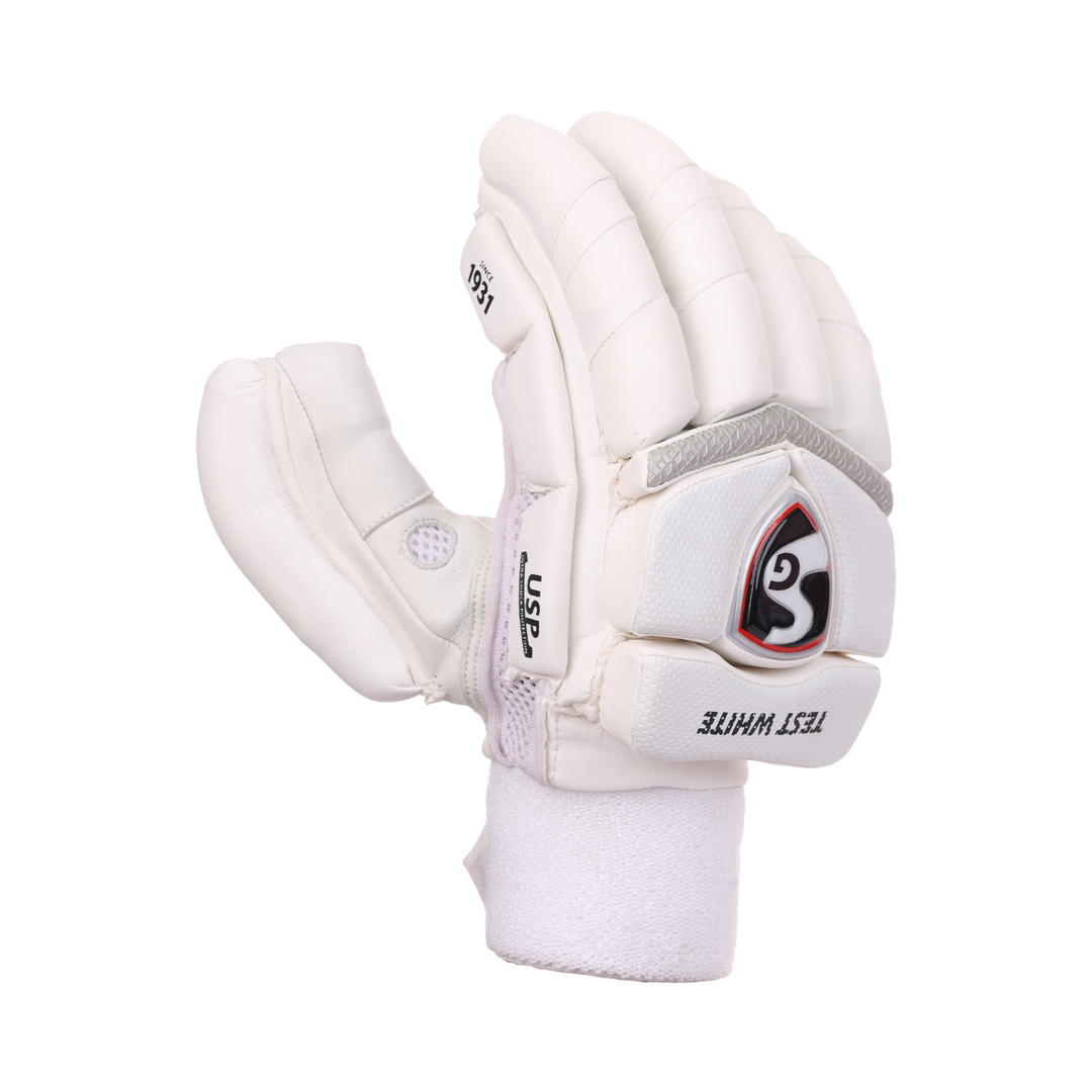 SG Test White Batting Glove - KIBI SPORTS