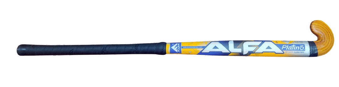 Alfa Platino (Sticker Finish) Wooden Hockey Stick - main