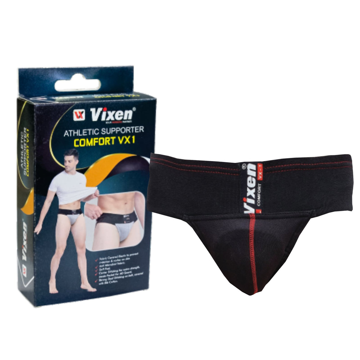 VIXEN ATHLETIC SUPPORTER COMFORT VX 1