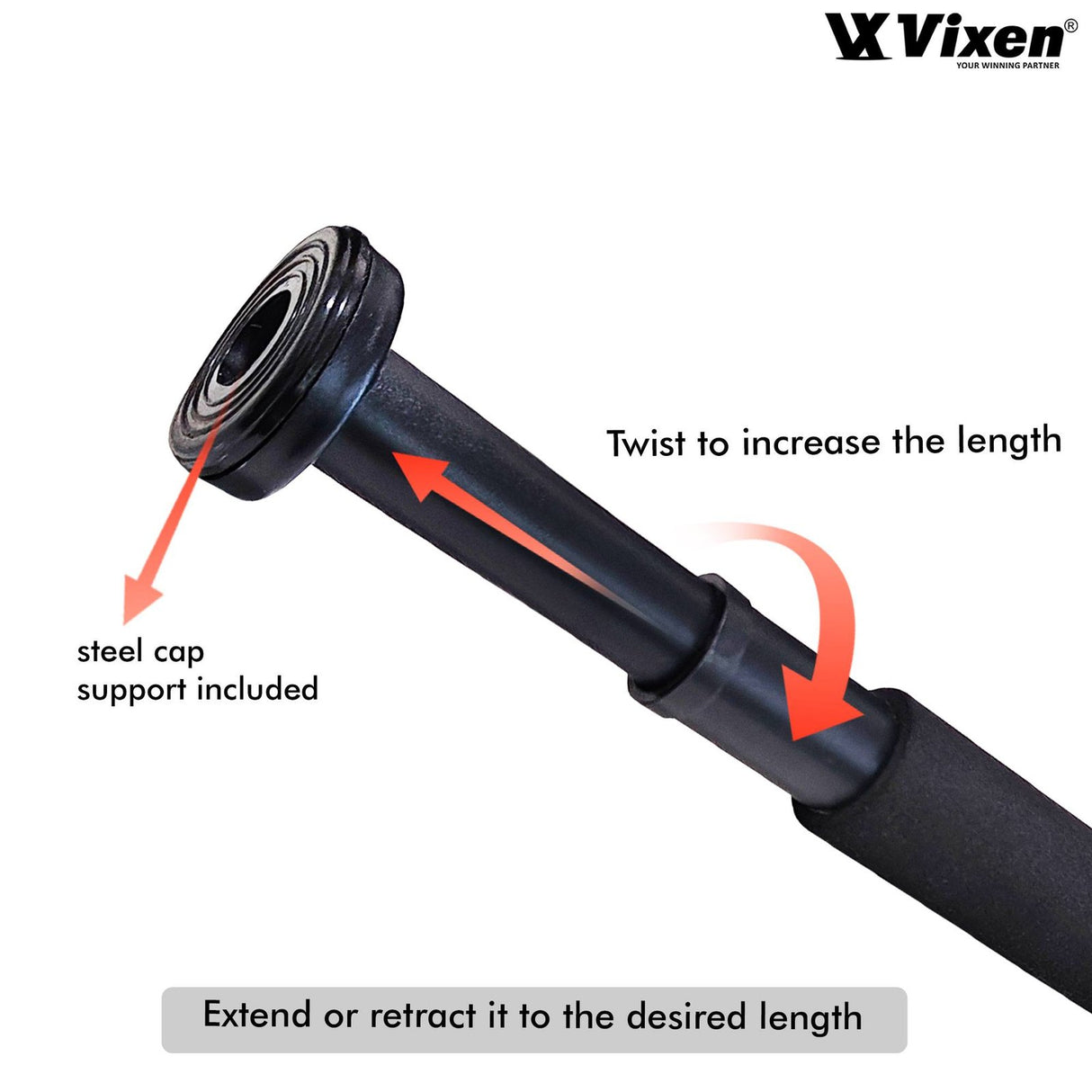 VIXEN HANGING ROD AYWA COLOURED Ꝏ