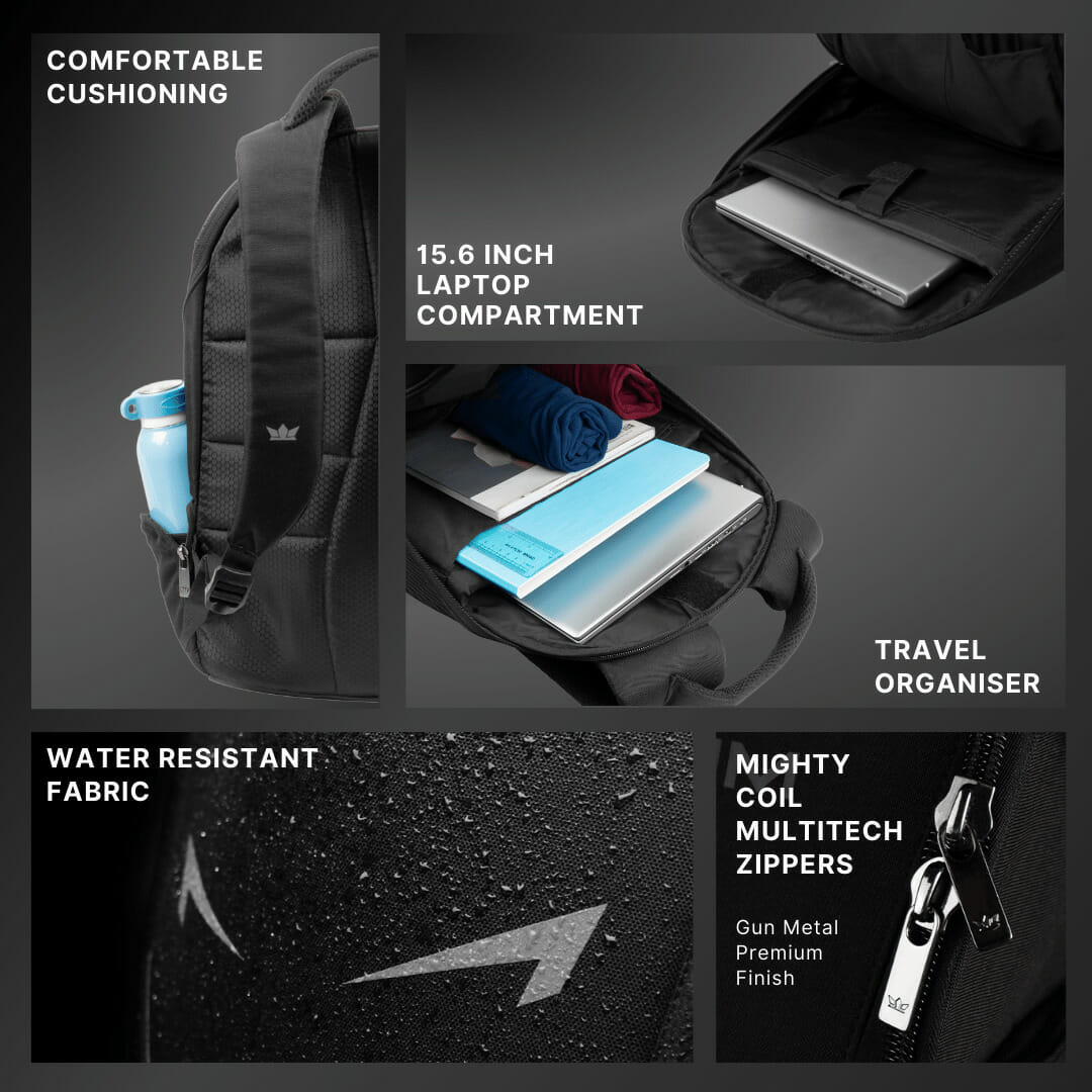 The Rudra - 25 litres, Laptop backpack (15.6 inch laptops)