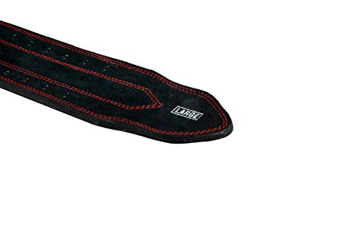 Invincible Heavy Duty Leather Weight Lifting Gym Belt for Heavy Workout for Men & Women 4"