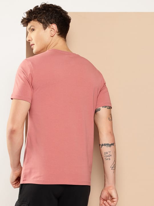 Cotton Flex Tee Pink Mist