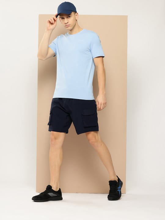 Cotton Flex Tee Air Blue