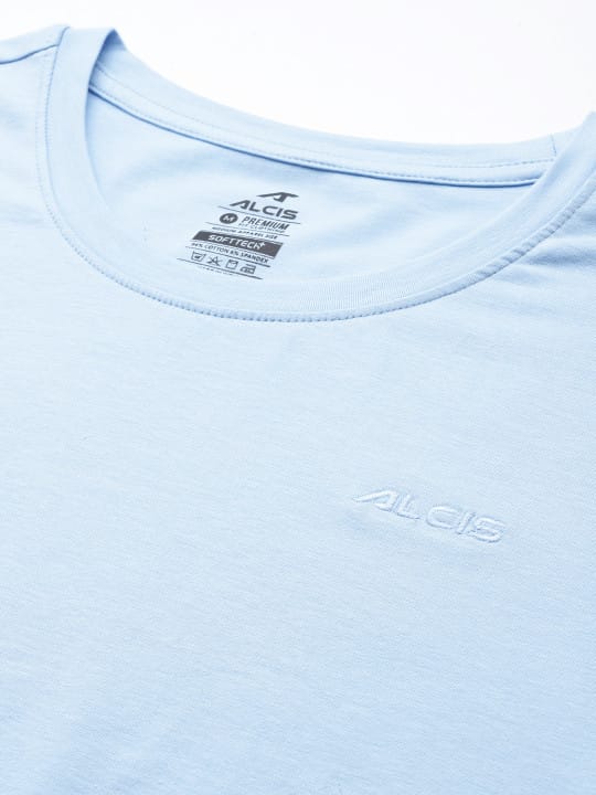 Cotton Flex Tee Air Blue