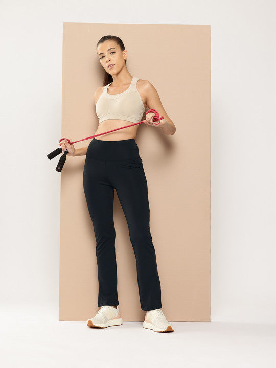 Slit Bootcut Black