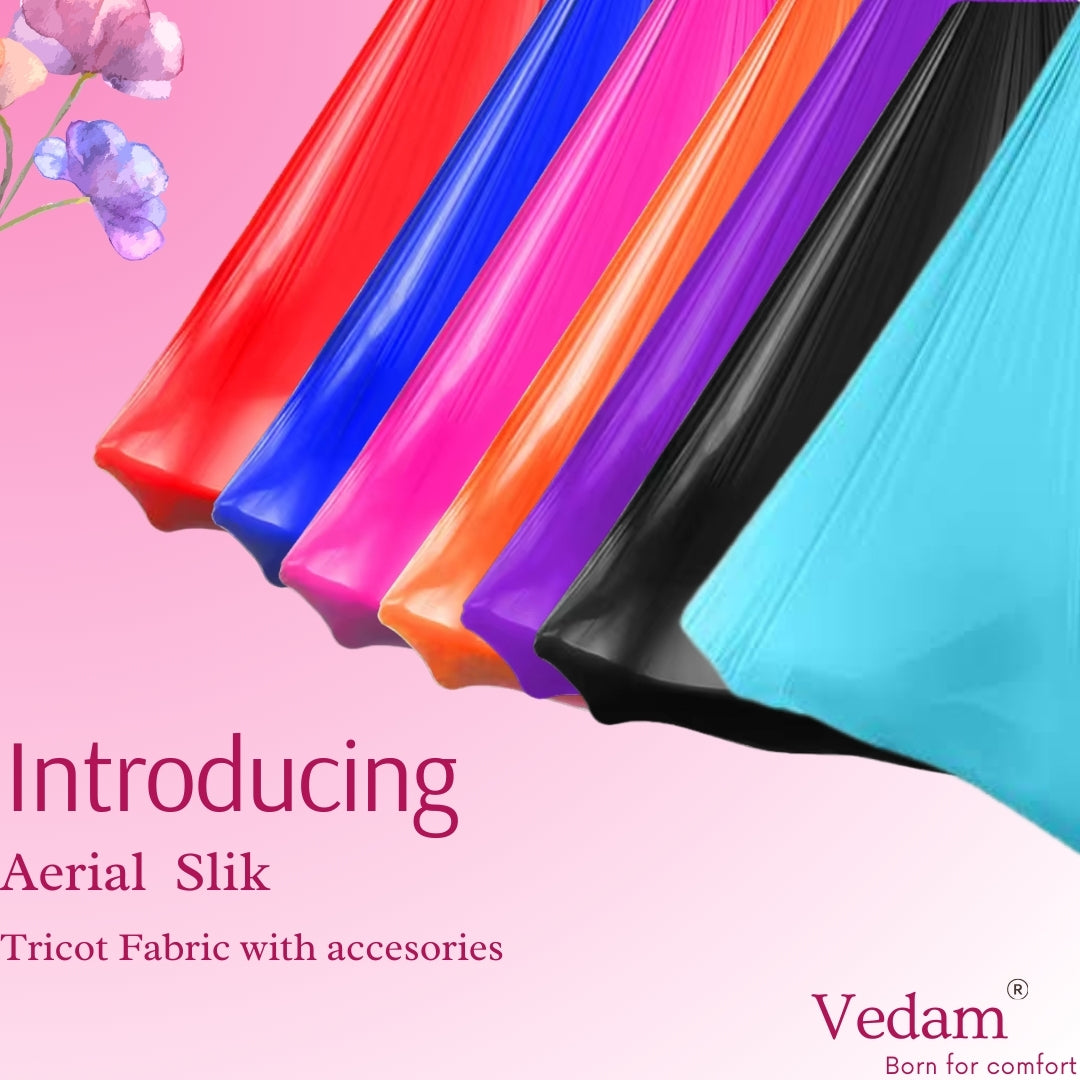 Premium Aerial Yoga hammock – Pink