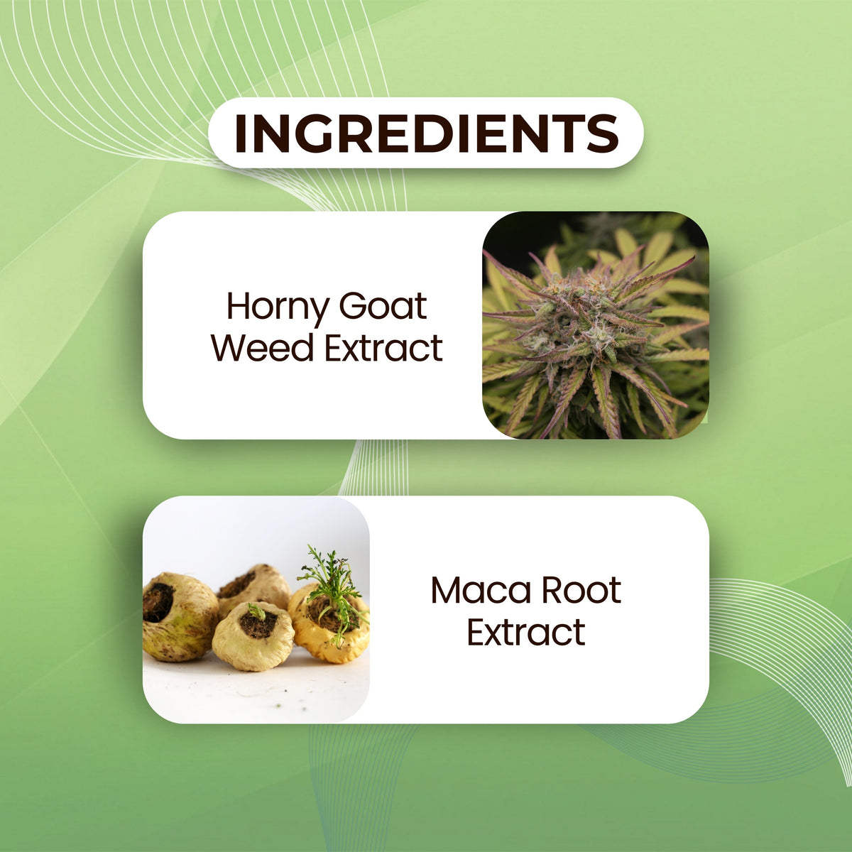 Horny Goat Weed with Maca Root 120 Veg Tablets | Vitality & Stamina