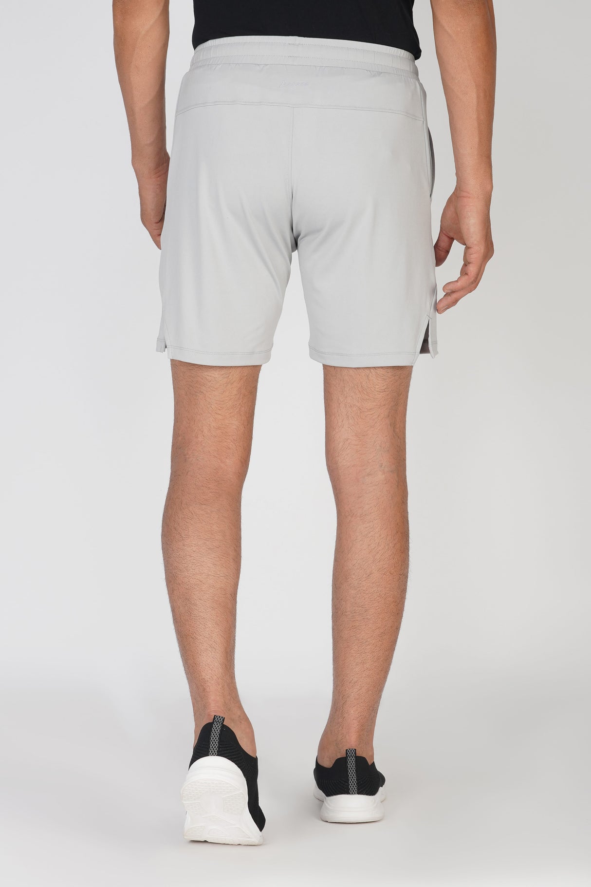Grey Relaxed Fit Shorts