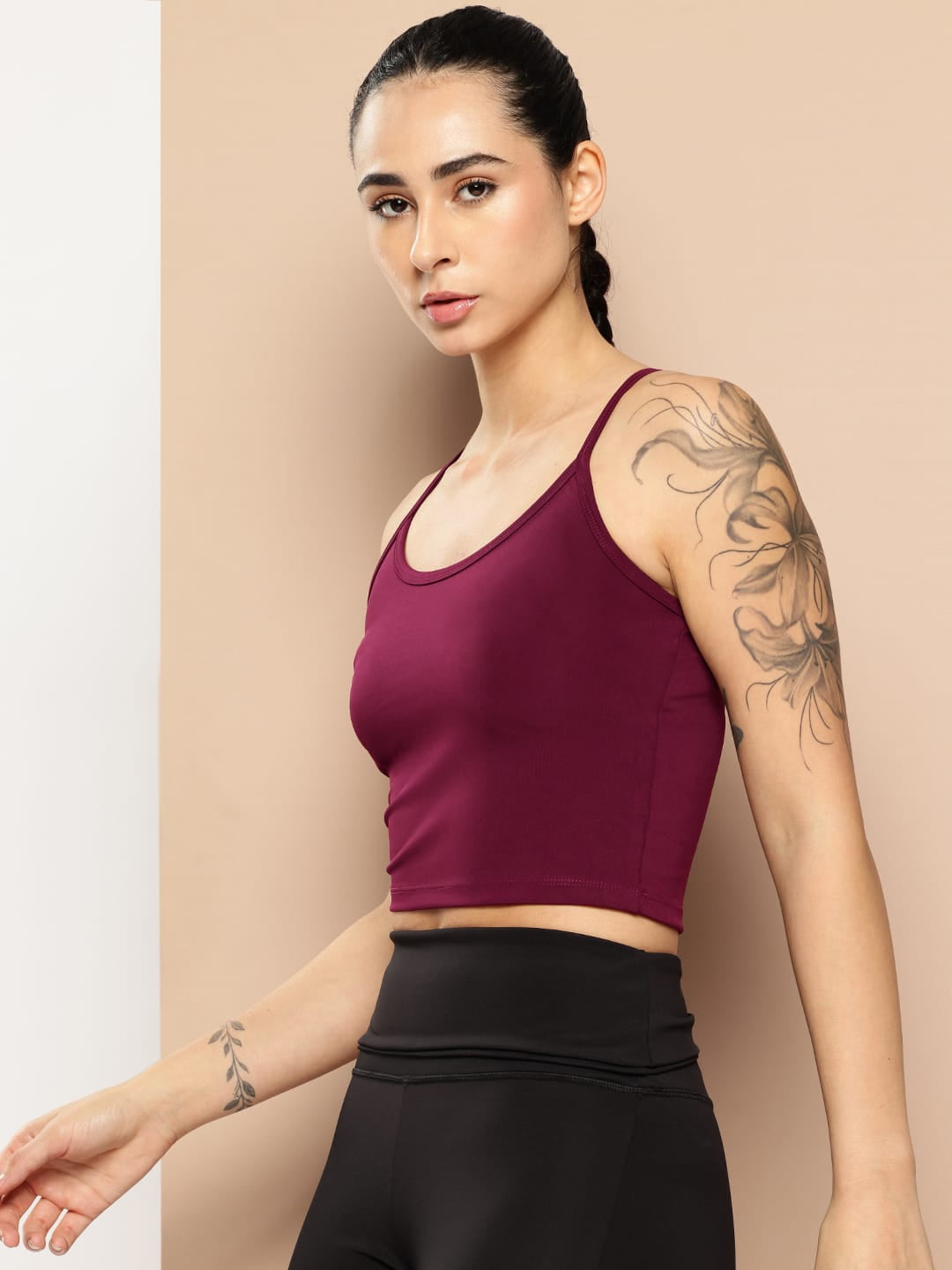 Streak Style Crop Top