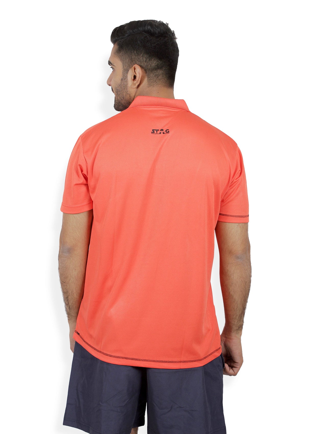 STAG GLOBAL Carbon Men's Polo Collar T-shirt | Lightweight And Breathable Sportswear for Men's