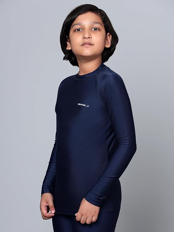 Vector X Unisex Kid's OKT-302 Compression Lycra Full Sleeve Top