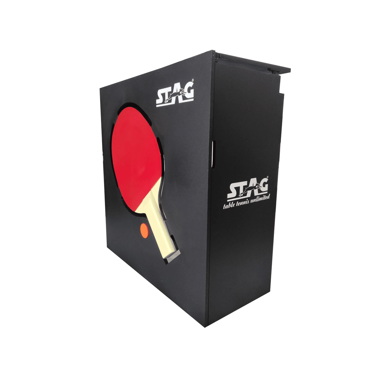 STAG GLOBAL Black Table Tennis Umpire Table | Durable & Professional Match Setup | Premium Quality, Black Finish