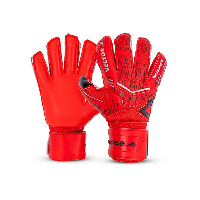 Vector X Quantum Goalkeeper Gloves, Soccer Gloves, Goalie Gloves, Breathable Football Gloves| 4mm Latex Material to Give Protection| for Kids Youth & Adult