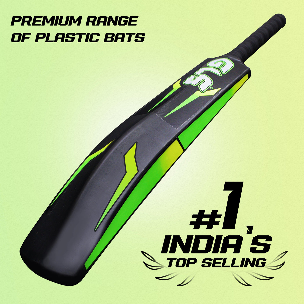 GLS Phantom Black Plastic Bat