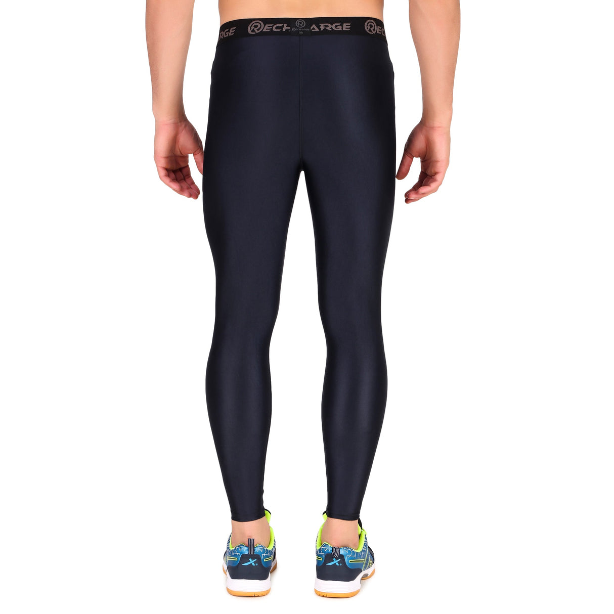 Recharge Polyester Compression Pant (Navy Blue)