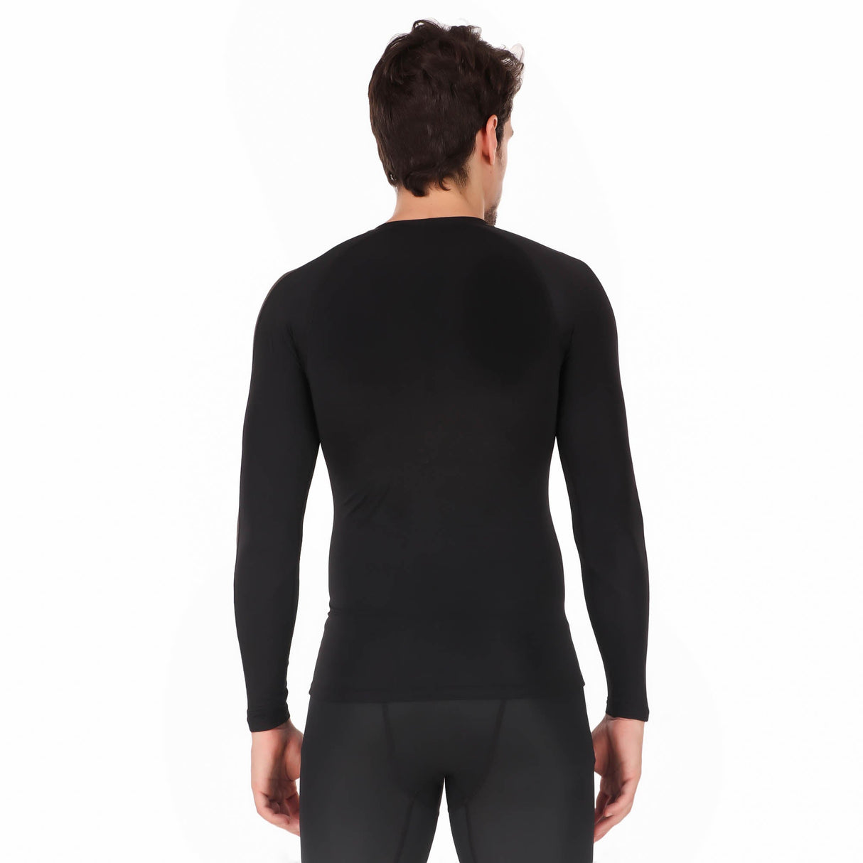 ReDesign Nylon Compression Top Full Sleeve (BLACK/GREEN)