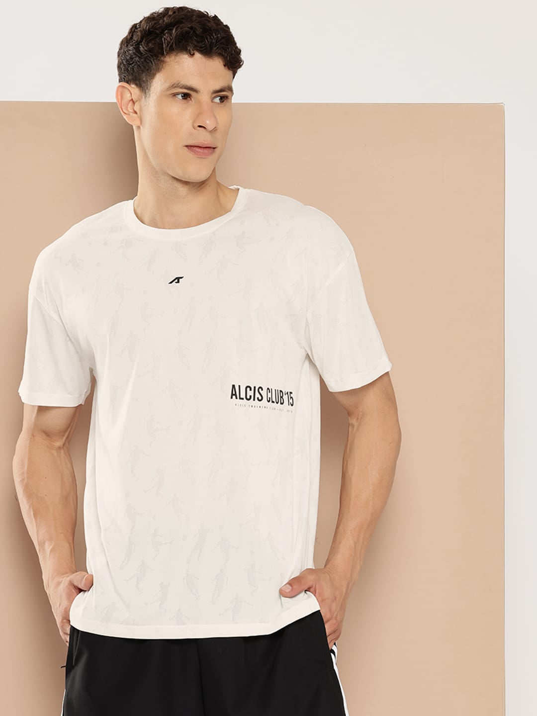 ALCIS MEN WHITE RELAXED FIT