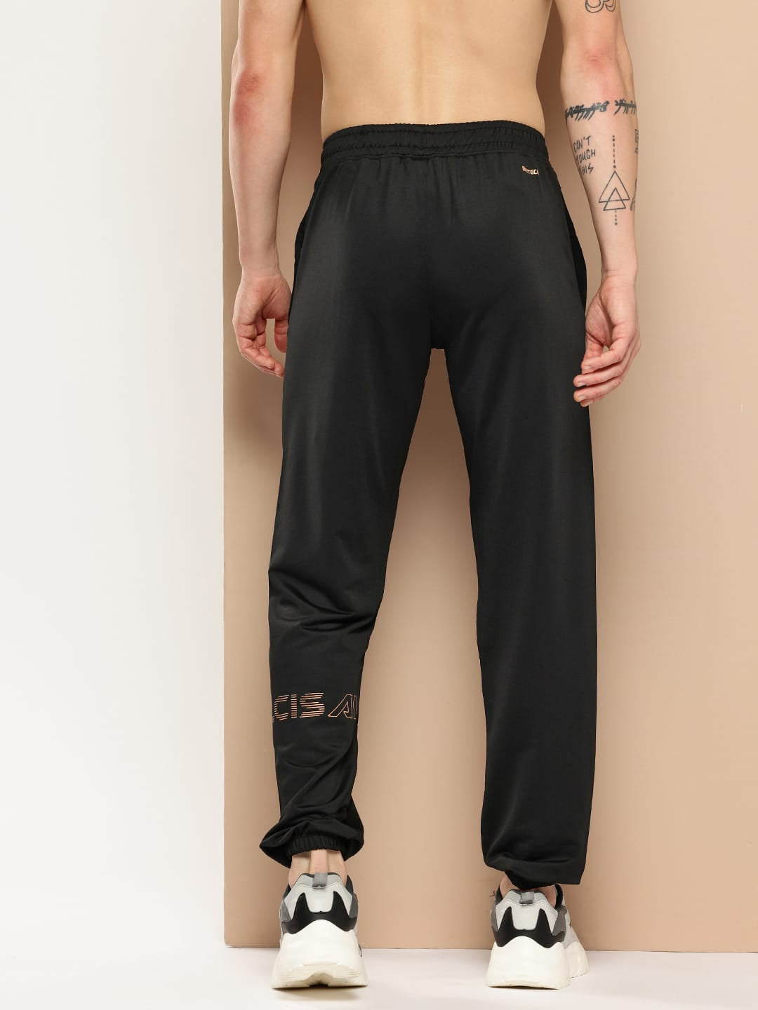 Alcis Men Black Train Spirit Training Joggers