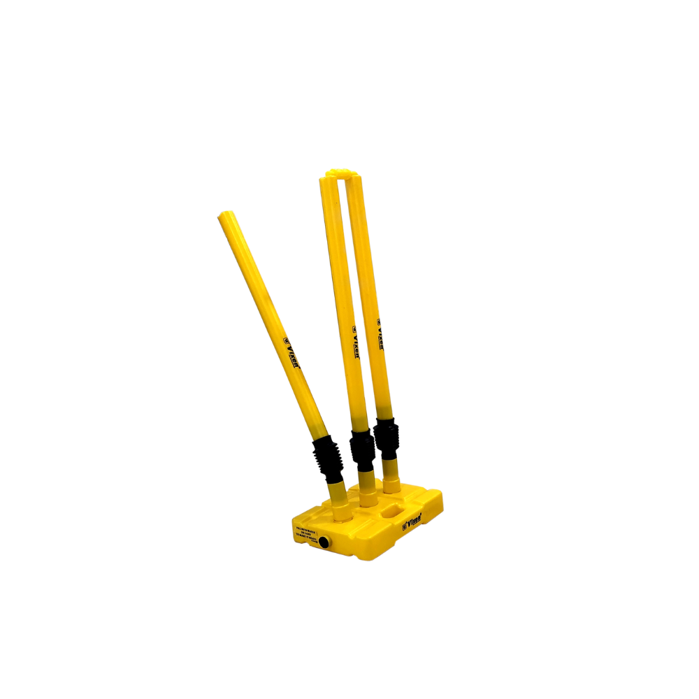CRICKET SPRING RETURN PLASTIC STUMP SET SNIPER