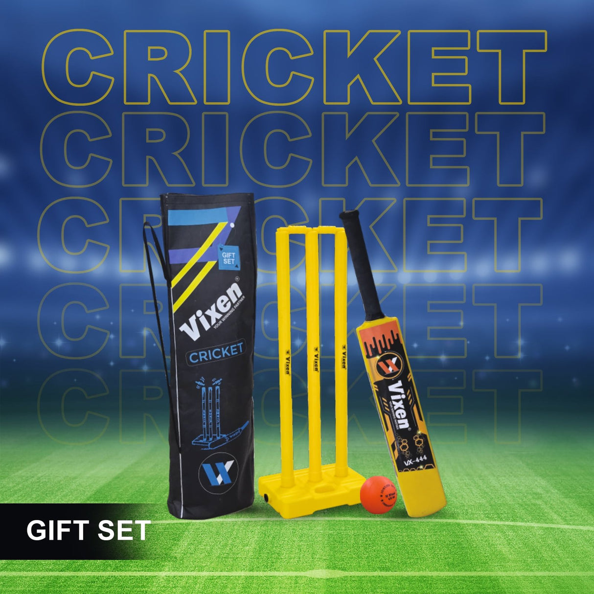 CRICKET PLASTIC GIFT SET VX-444