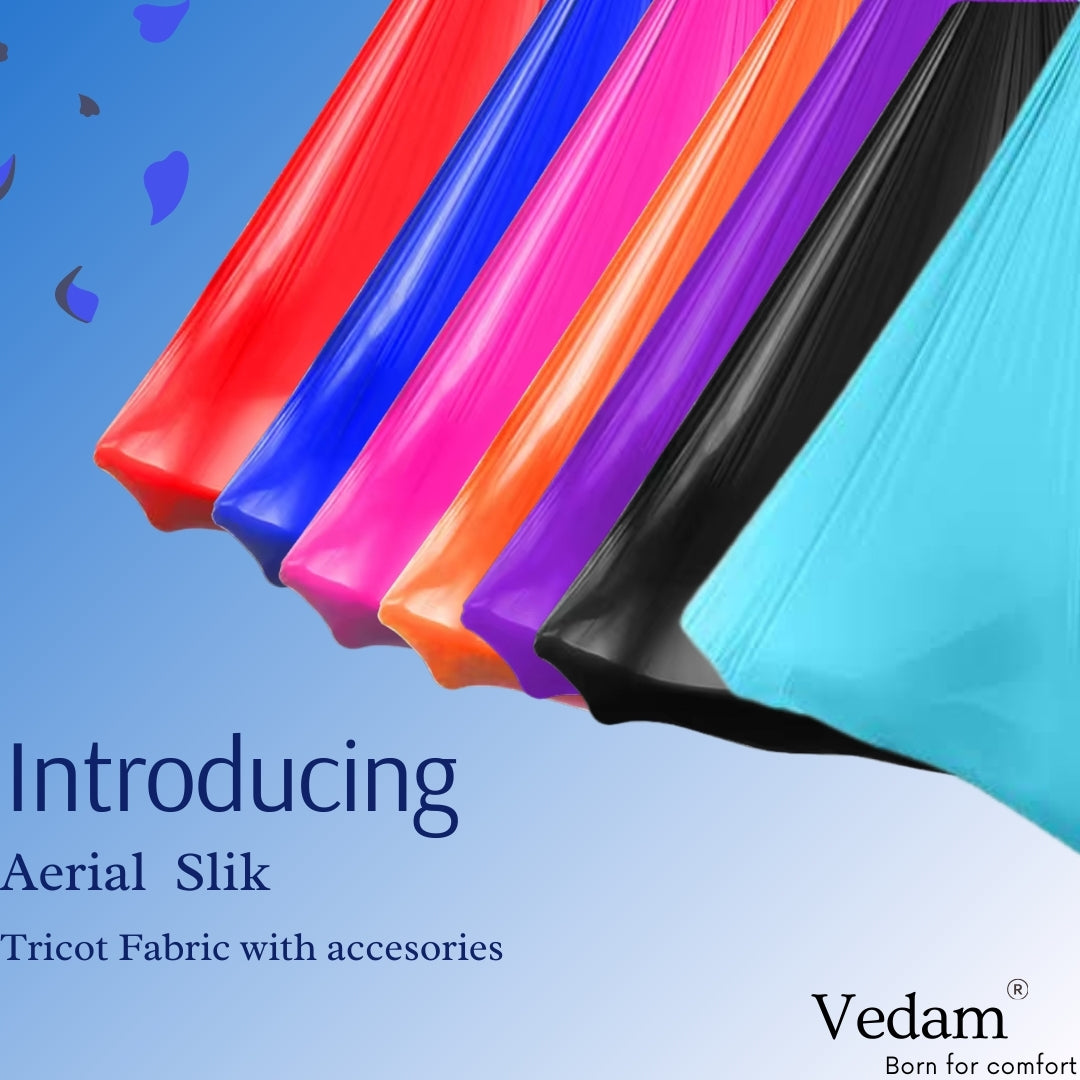Premium Aerial Yoga hammock – Royal Blue
