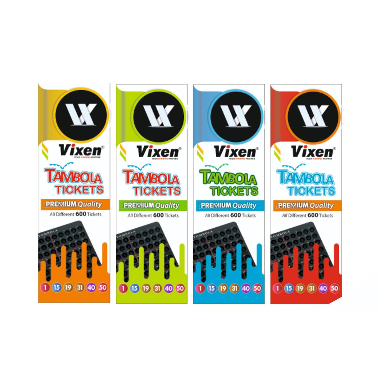 VIXEN LOTTO BOOK 600 TICKETS