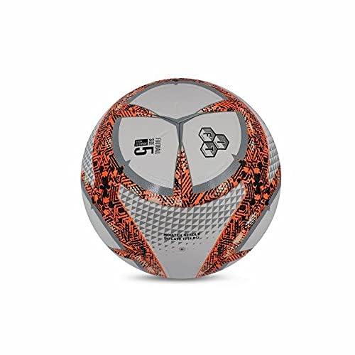VECTOR X Thermo Bonded X-FORCE Dotted Grain PU Textured Football - Size: 5 (Pack of 1)