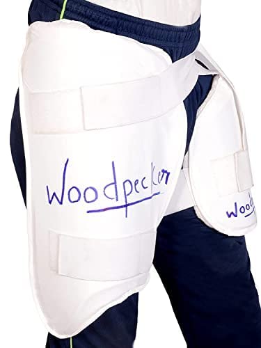 Woodpecker Signature Cricket Thigh Guard 2 Strap White