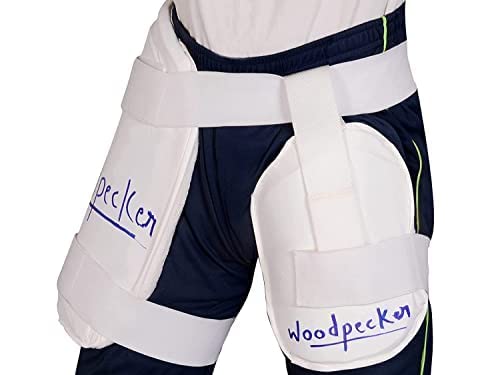 Woodpecker Signature Cricket Thigh Guard 2 Strap White