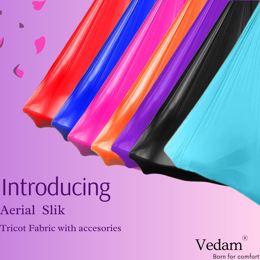 Premium Aerial Yoga hammock – Purple