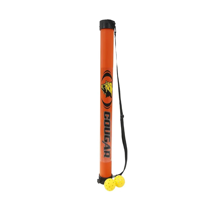 COUGAR Pickleball Ball Pickup Tube | Holds 10 Balls | Lightweight PVC Collector for Training & Recreation | Easy Ball Retrieval Tool for Court Play | Durable & Portable Design