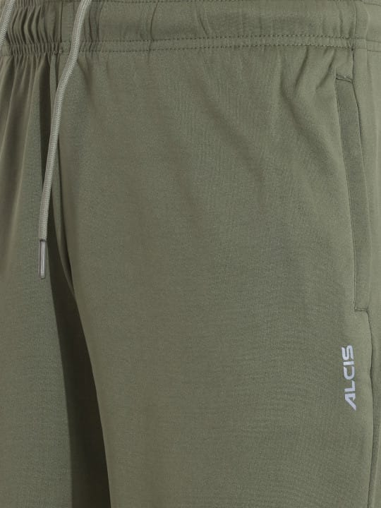 Black & Olive 100% Poly Foma Pant Pack of 2