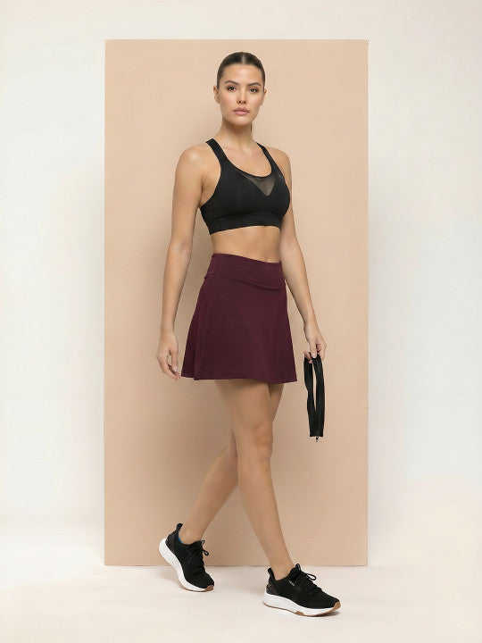 2 IN 1 ACTIVE DRAPE SKIRT