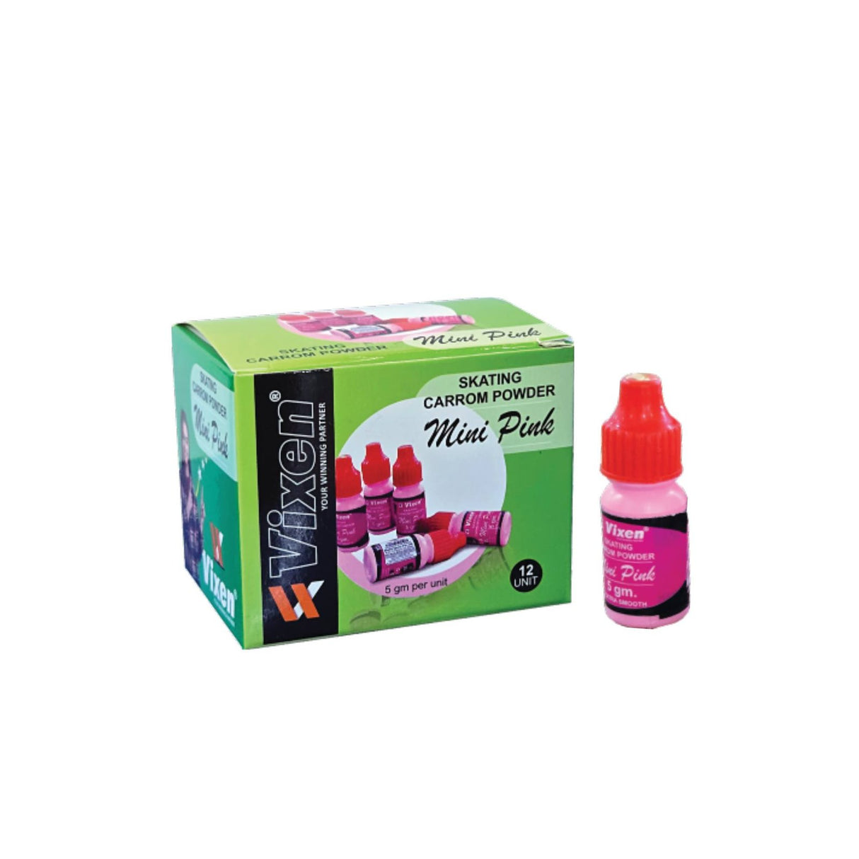 VIXEN CARROM POWDER MINI PINK