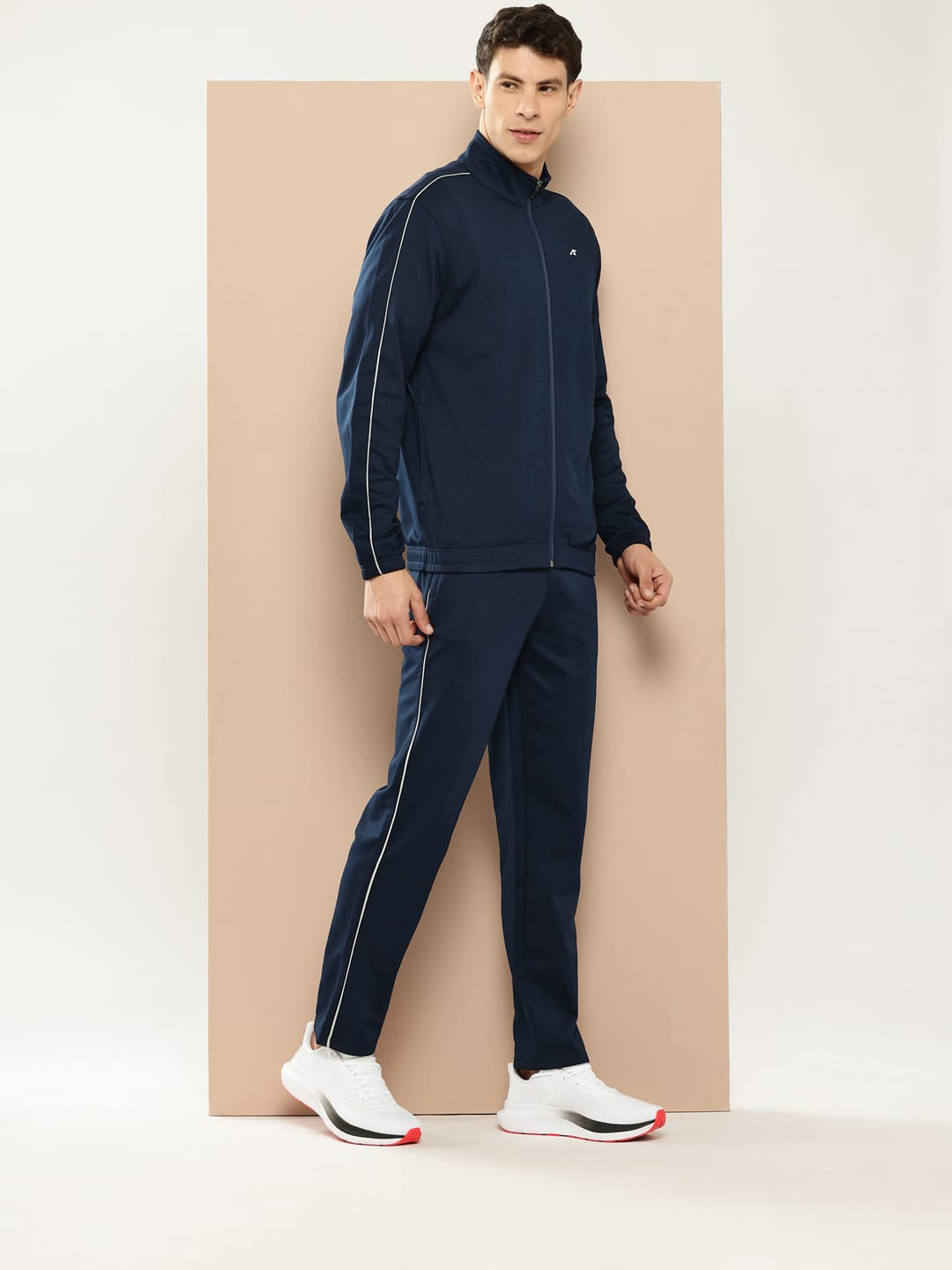 NAVY STRIKE STRIPES TRACKSUIT