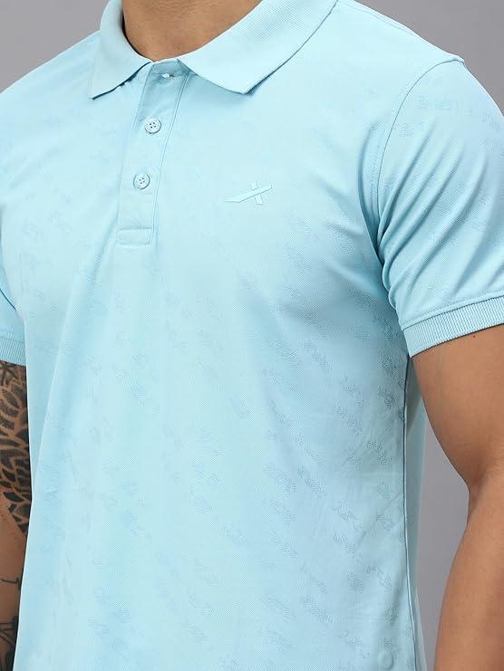 Vector X Sports wear Mens Polo Neck Polyester T-Shirt