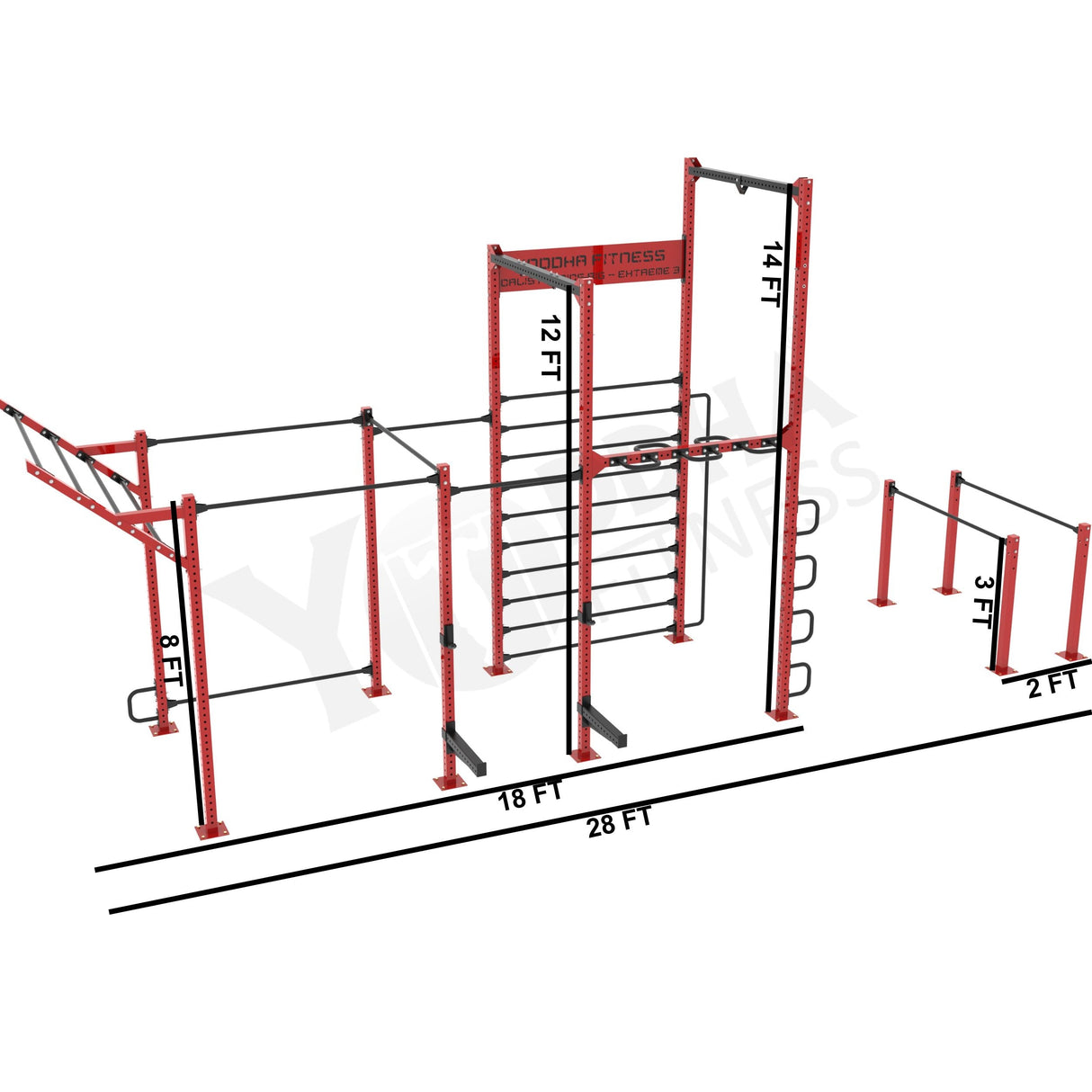 Calisthenics Rig - Extreme 3