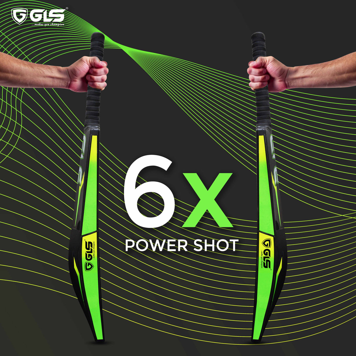 GLS Phantom Black Plastic Bat