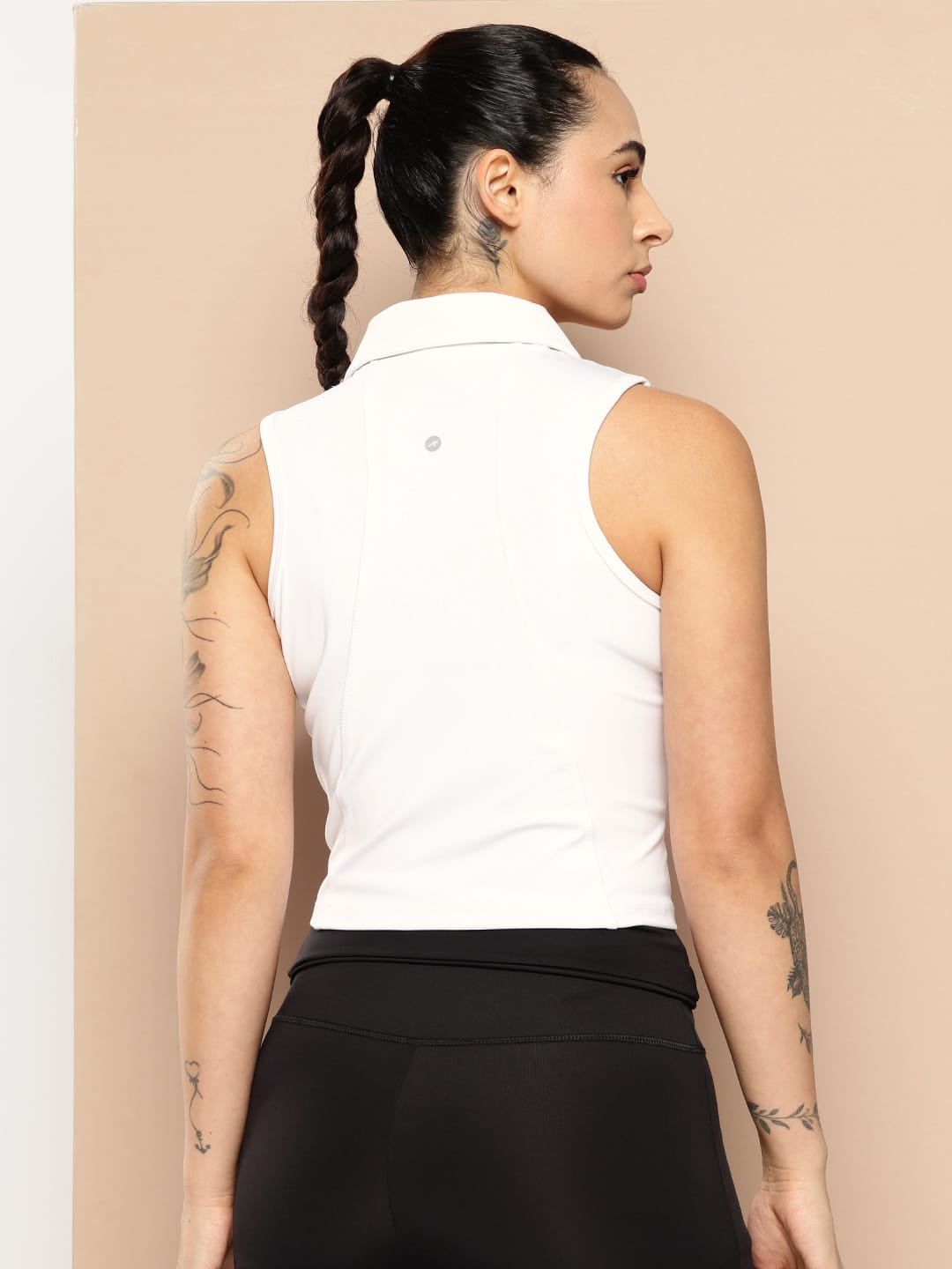 CollarHalt Crop Top