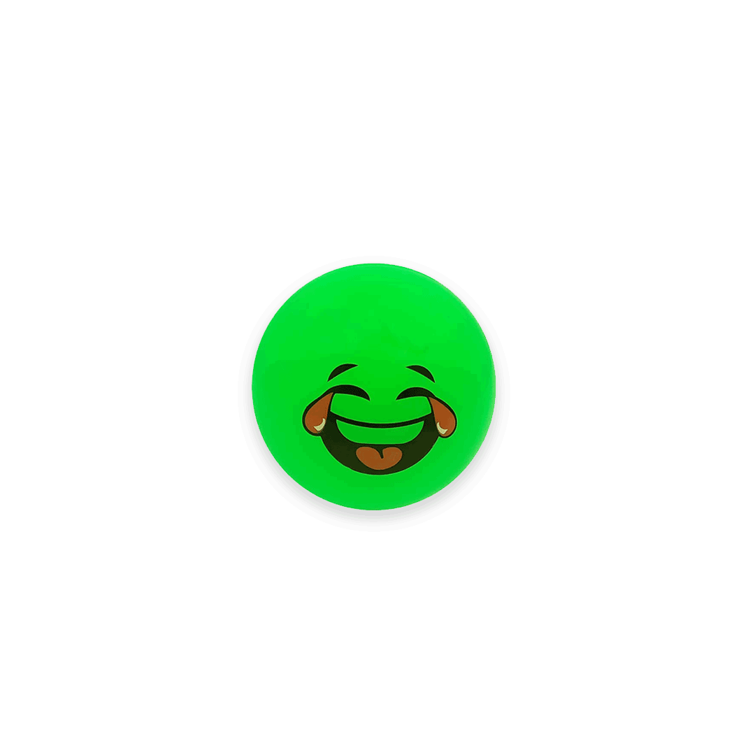 Synco Emoji Faced Balls Assorted Color Pack of 5