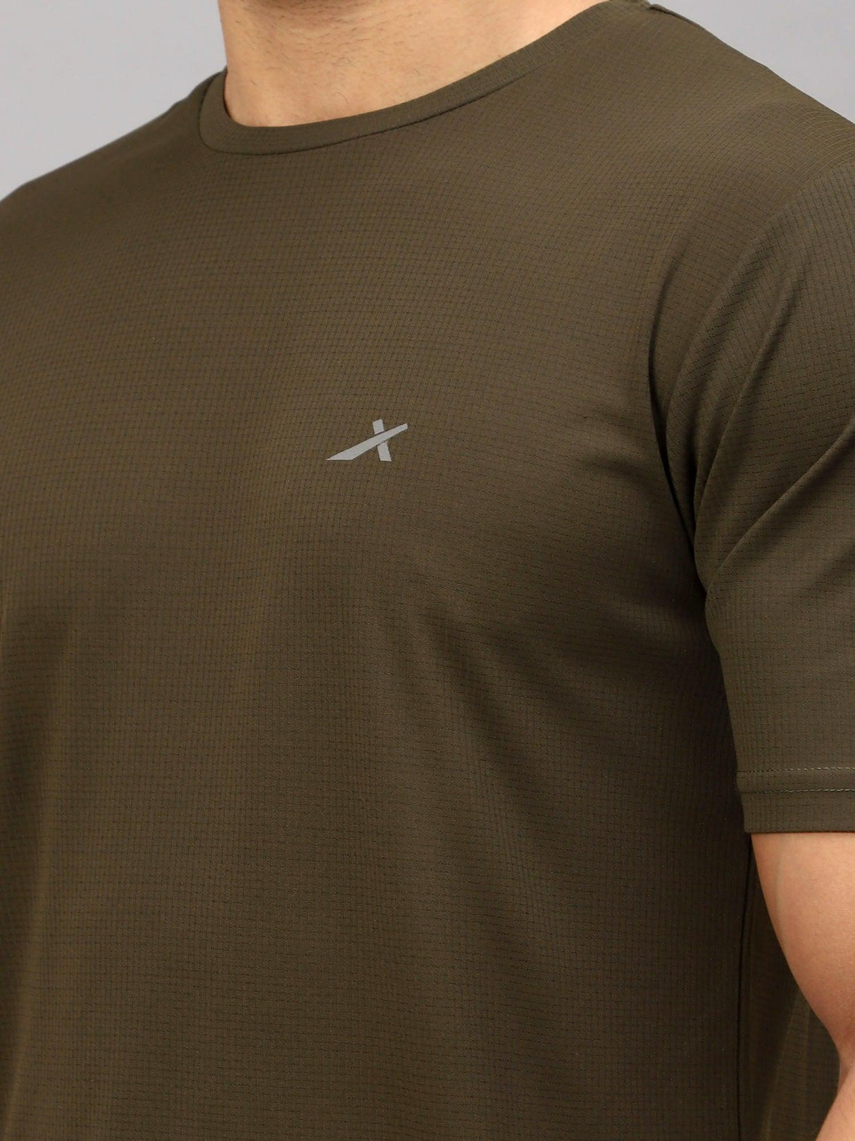 Vector X OMT-168 Mens Wear Polyester Solid Round Neck Half Sleeves T-shirt For Court Games, Cricket, Golf, Running, Training, Athletic Sports Moisture Wicking Tshirt