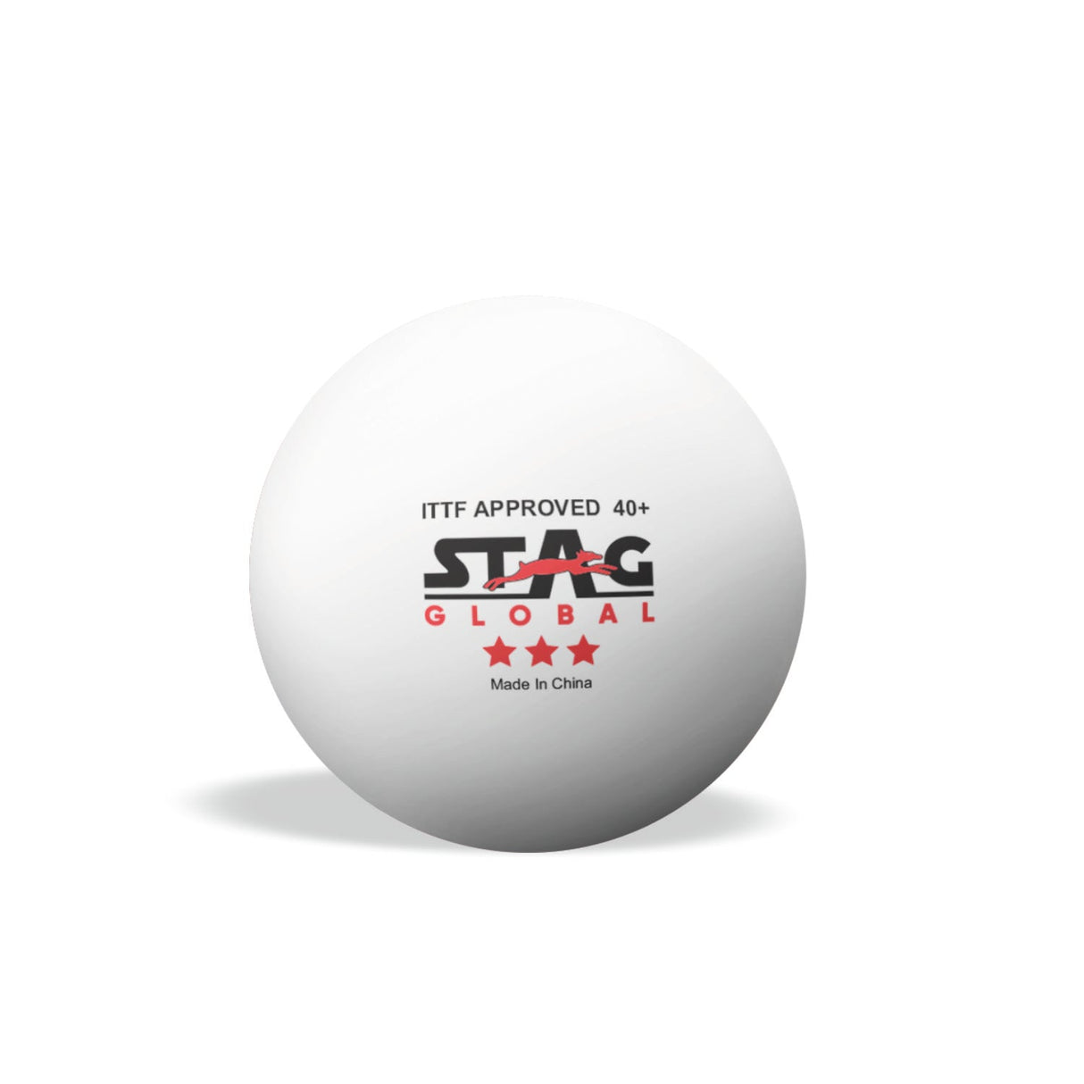 STAG GLOBAL Special Edition : Rome 2024 3 Star 40+ MM Table Tennis Ball