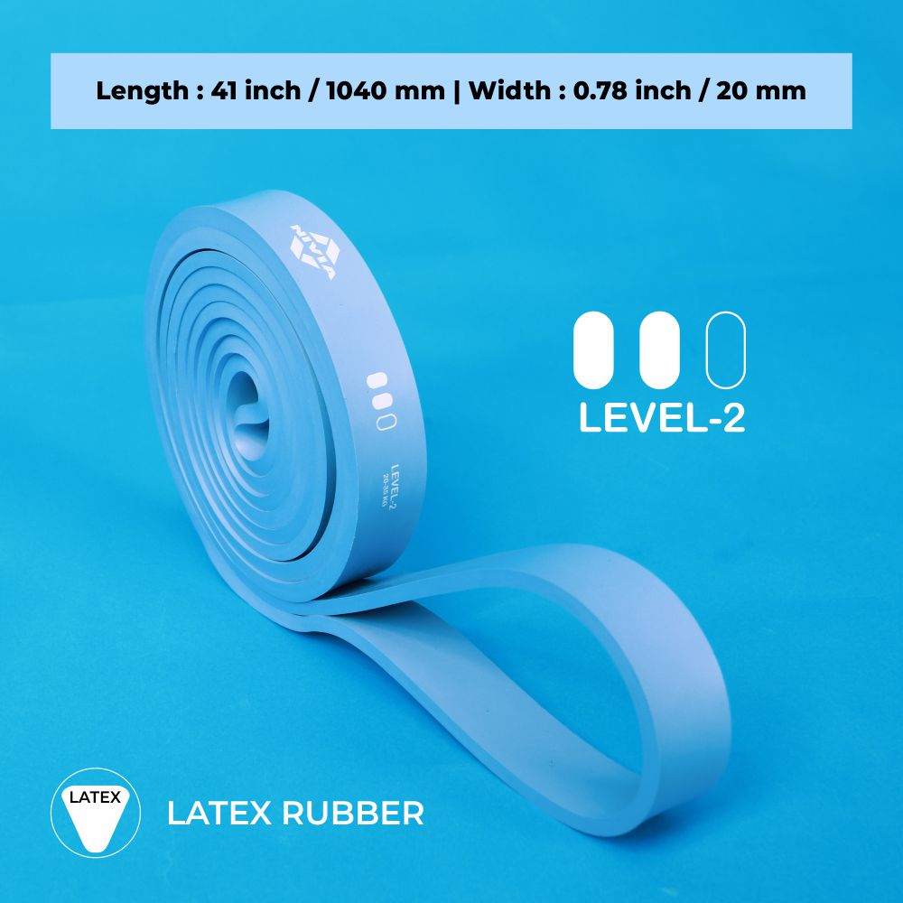 Nivia Training Power-stretch Long Loop Band Level 2