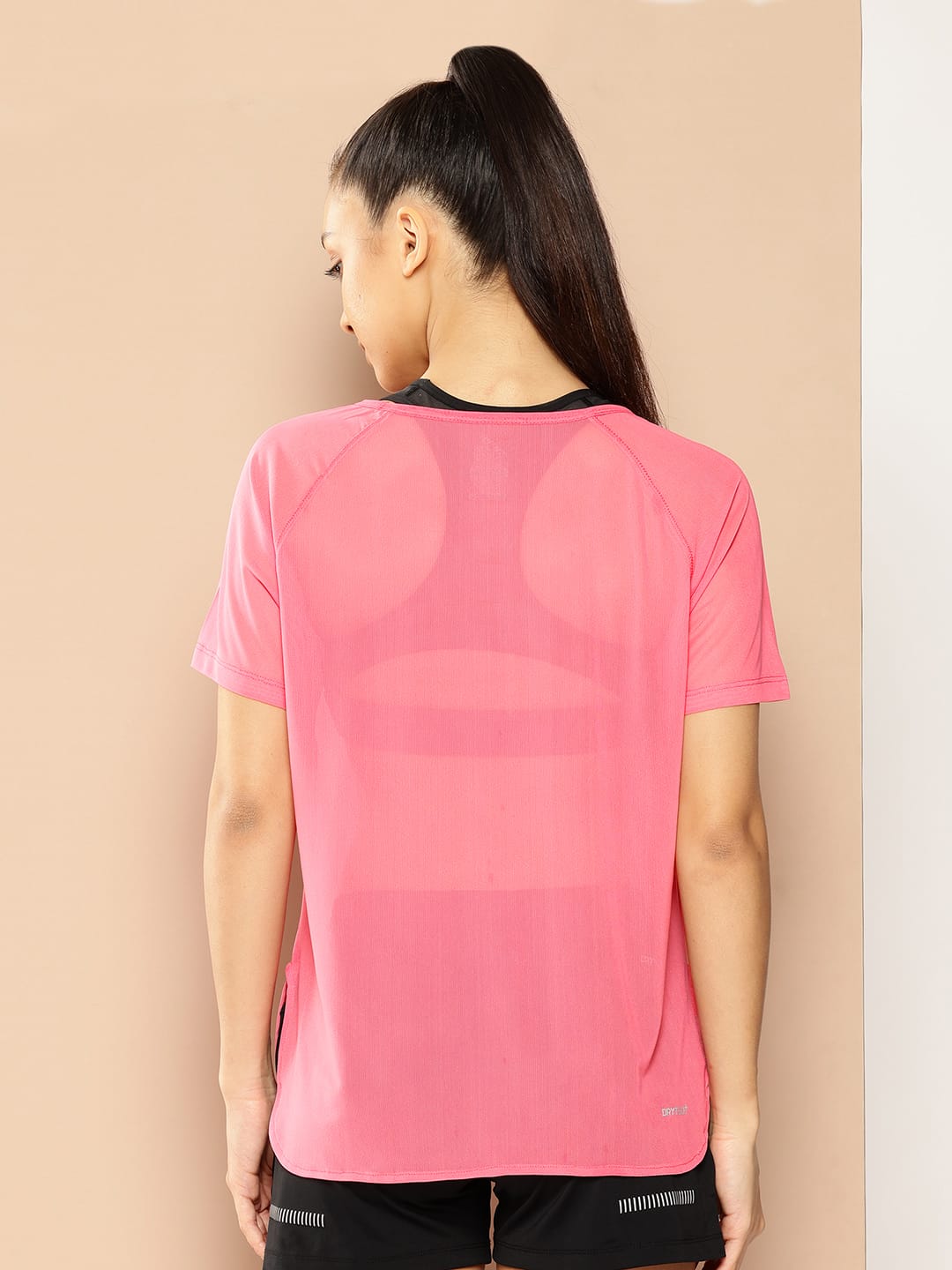 Pink Breezy Training Cover-Up Tee