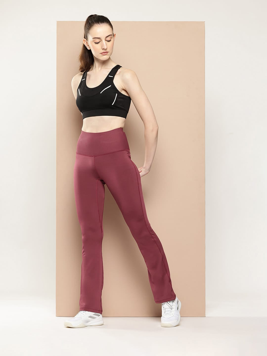 Active Aura Bootcut Dry Rose