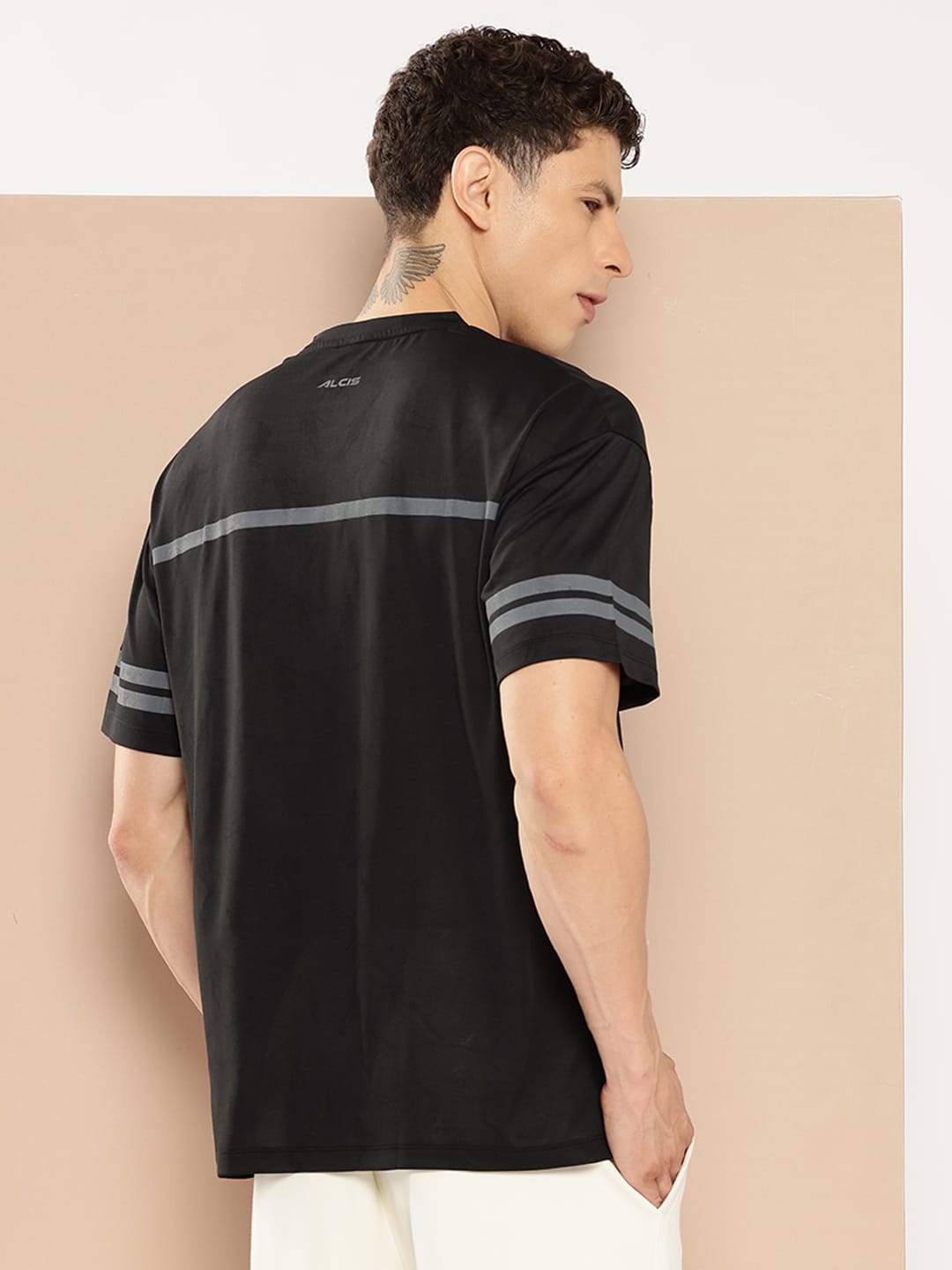 Alcis Men Typography Next Gen Varsity Tee
