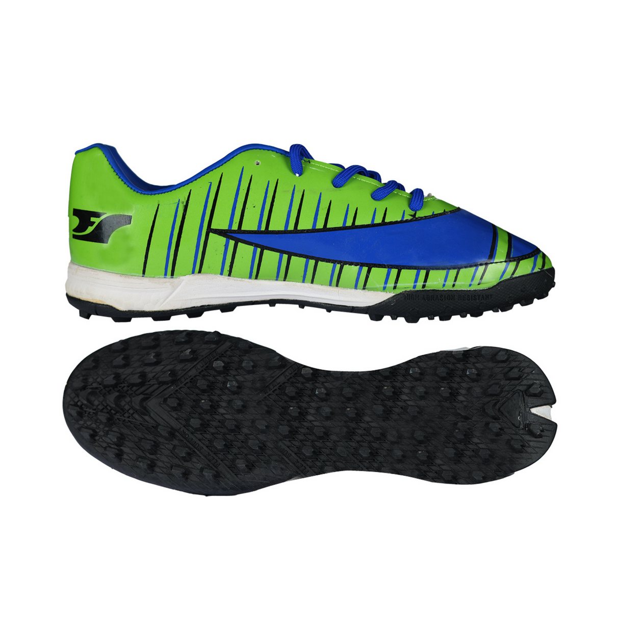 Fenta FUTSAL: New Black Indoor Soccer Shoes with Rubber Sole